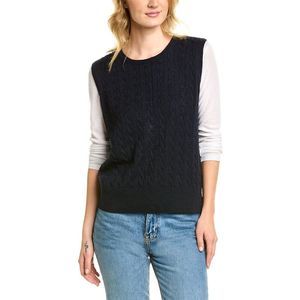 Alex Mill Cable Knit Wool & Alpaca-Blend Sweater Vest